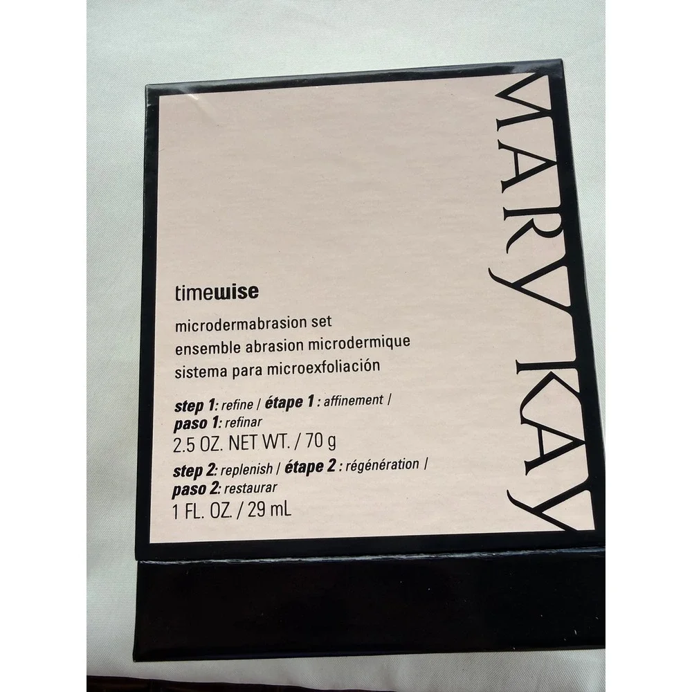 Mary‎ Kay TimeWise Microdermabrasion Set Step 1 Refine & Step 2 Replenish NEW